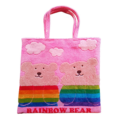 阪急沿線お買いもの散歩 Tokk Mall アトリエ アクアリング レインボーベア デイズ バッグl ピンク